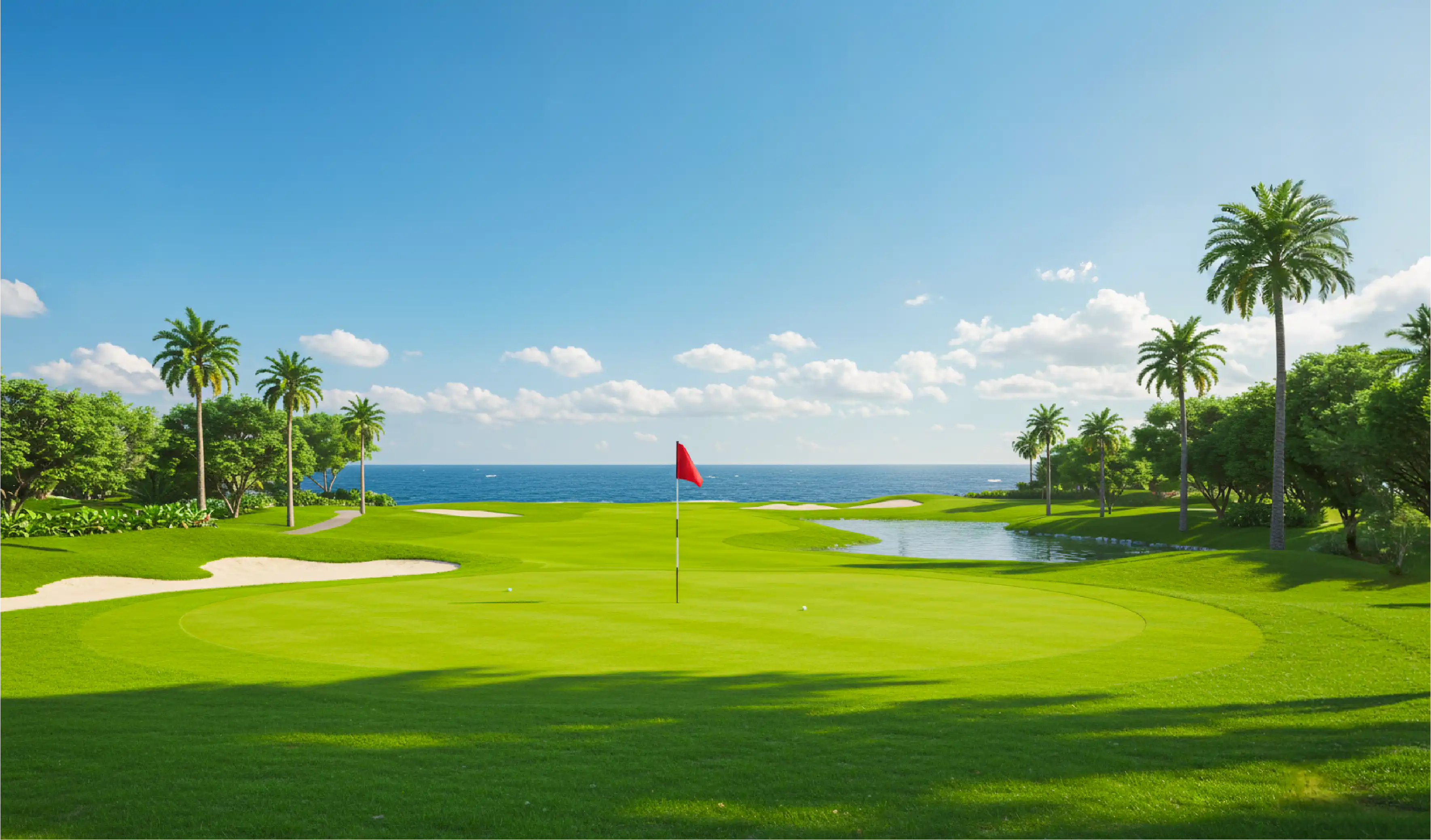 Campo de golf profesional en Oceana Links