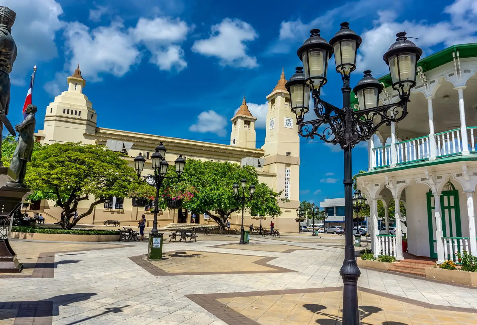 Parque Central histórico de Puerto Plata